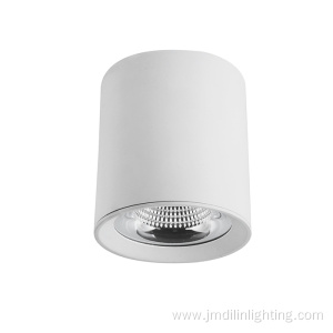 LED round recessed spot light acrylic white frame